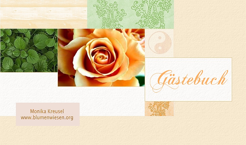G&auml;stebuch ~ www.blumenwiesen.org ~ Monika Kreusel