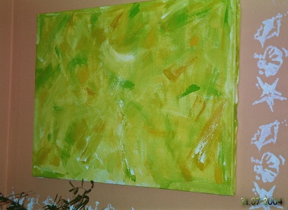 Dieses Bild entstand einen Tag nachdem unsere Kousine Susanne gestorben ist.70x50