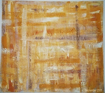120x100, Acryl auf Leinwand, 4./5.09.2005, Wachstum