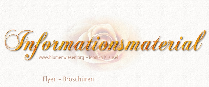 www.blumenwiesen.org Monika Kreusel: Informationsmaterial, Flyer etc.