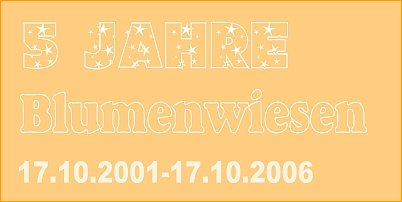 5 Jahre Blumenwiesen